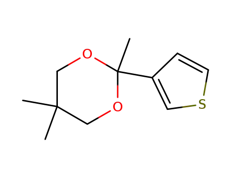 2,5,5-trimethyl-2-(thiophen-3-yl)-1,3-dioxane