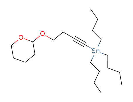 tributyl[4-(tetrahydropyran-2-yloxy)but-1-ynyl]stannane
