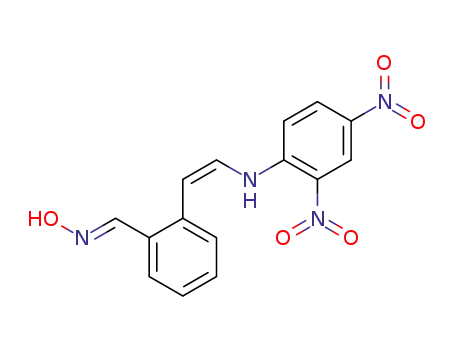 (E)-2-[(Z)-2-(2,4-Dinitrophenylamino)ethenyl]benzaldoxim