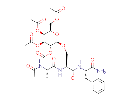 Ac-Ala-Ser[β-Gal(OAc)4]-Phe-NH2