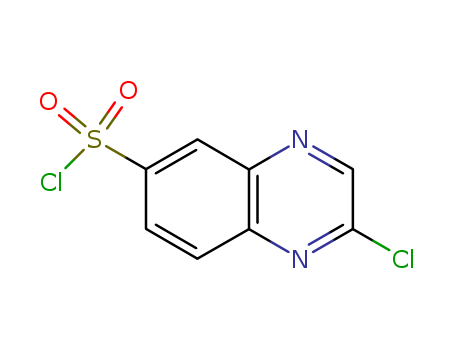 6-Quinoxalinesulfonyl chloride, 2-chloro-