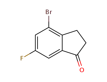 4-Bromo-6-fluoro-2,3-dihydroinden-1-one
