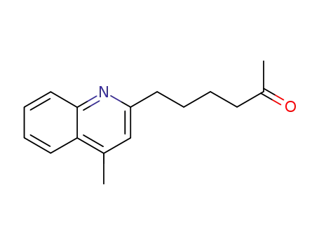 6-(4-methylquinolin-2-yl)hexan-2-one