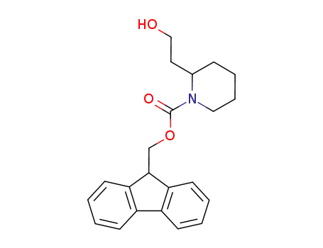2-(2-hydroxy-ethyl)-piperidine-1-carboxylic acid 9H-fluoren-9-ylmethyl ester