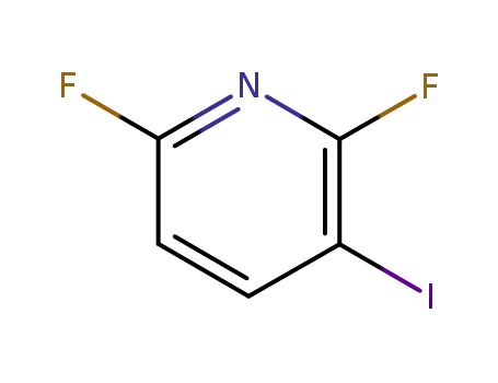 Molecular Structure of 685517-67-3 (2,6-Difluoro-3-iodopyridine)