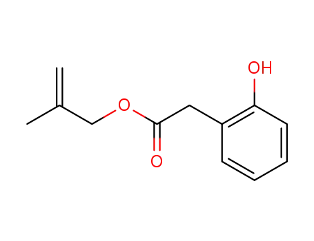 2-methylpropenyl (2-hydroxyphenyl)ethanoate
