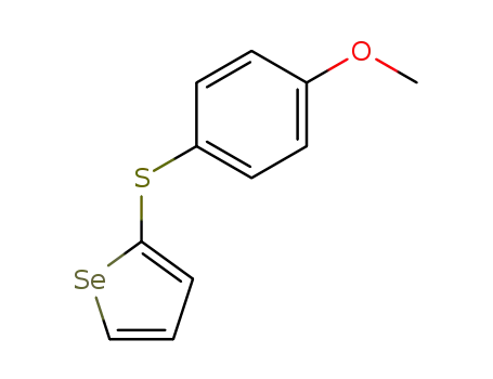 2-(4-methoxy-phenylsulfanyl)-selenophene