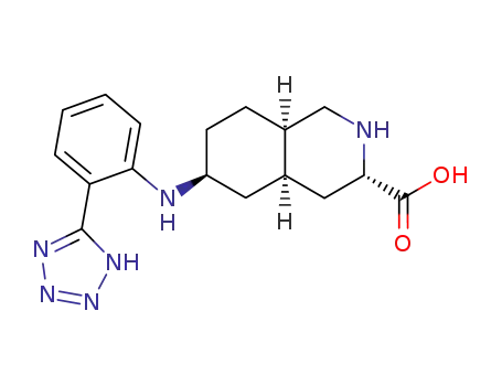 (3S,4aR,6S,8aR)-6-[2-(1H-Tetrazol-5-yl)-phenylamino]-decahydro-isoquinoline-3-carboxylic acid