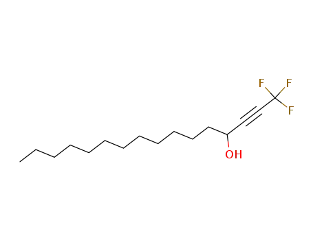 1,1,1-trifluoro-2-hexadecyn-4-ol