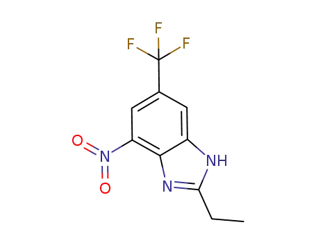 2-ethyl-4-nitro-6-(trifluoromethyl)-1H-benzimidazole