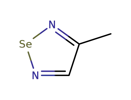 Molecular Structure of 17505-11-2 (3-Methyl-1,2,5-selenadiazole)