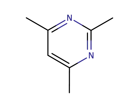 Molecular Structure of 22114-27-8 (Pyrimidine, 2,4,6-trimethyl- (6CI,7CI,8CI,9CI))