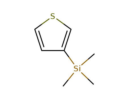 Molecular Structure of 18245-17-5 (Silane, trimethyl-3-thienyl-)