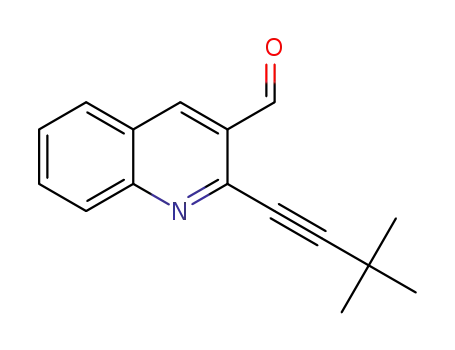2-(3,3-dimethylbut-1-ynyl)quinoline-3-carbaldehyde