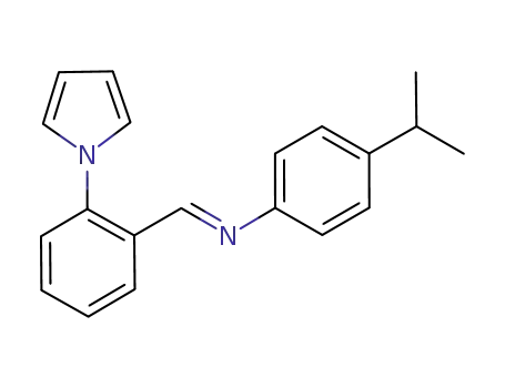 N-[4-(1-methylethyl)phenyl]-(2-(pyrrol-1-yl)phenylmethylen)amine