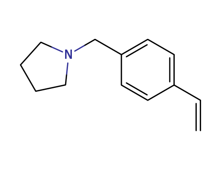 1-(4-vinylbenzyl)pyrrolidine