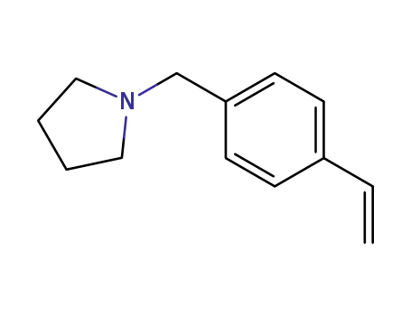 Pyrrolidine, 1-[(4-ethenylphenyl)methyl]-
