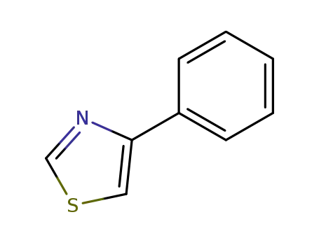 Molecular Structure of 1826-12-6 (4-phenyl-1,3-thiazole)