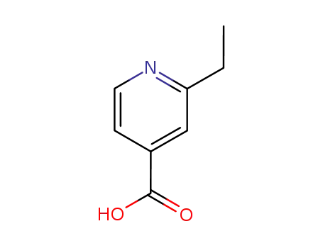 Molecular Structure of 3376-96-3 (4-Pyridinecarboxylicacid,2-ethyl-(9CI))
