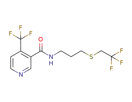 4-trifluoromethyl-nicotinic acid 3-bromopropylamide