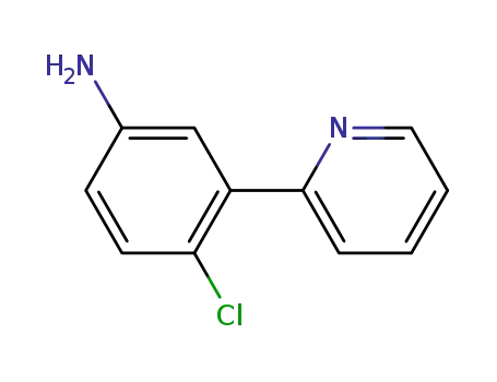 4-chloro-3-(pyridin-2-yl)benzeneamine