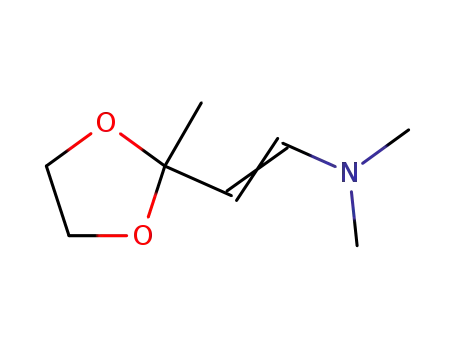 2-Methyl-2-<β-dimethylamino-vinyl>-1,3-dioxolan