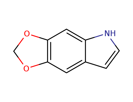 5,6-(Methylenedioxyindole)-6-Methylenedioxyindole cas no.267-48-1 0.98