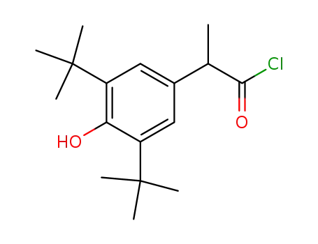 2-(3,5-di-tert-butyl-4-hydroxyphenyl)propionyl chloride