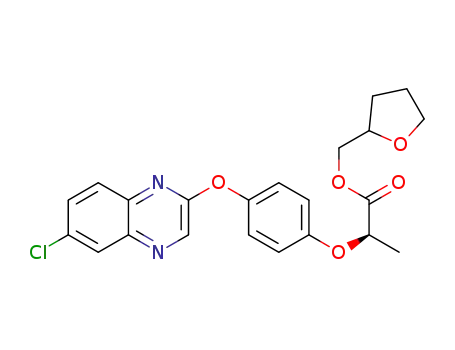 (RS)-tetrahydrofuran-2-ylmethyl (R)-2-[4-(6-chloro-2-quinoxalinyloxy)phenoxy]propionate