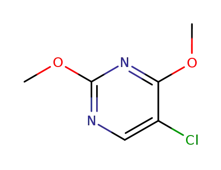 Molecular Structure of 123551-49-5 (5-Chloro-2,4-dimethoxypyrimidine)