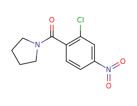 3-chloro-4-(pyrrolidin-1-yl-carbonyl)-1-nitro-benzene