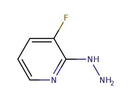 Molecular Structure of 887266-57-1 (3-Fluoro-2-hydrazinopyridine)