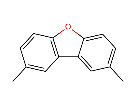Molecular Structure of 1136-79-4 (Dibenzofuran, 2,8-dimethyl-)