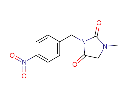 2,4-Imidazolidinedione, 1-methyl-3-[(4-nitrophenyl)methyl]-