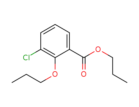 3-chloro-2-propoxybenzoic acid propyl ester