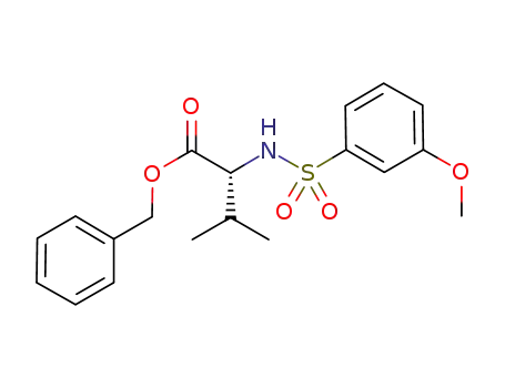 N-(3-methoxyphenylsulfonyl)-D-valine benzyl ester