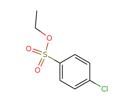 Molecular Structure of 20443-71-4 (ethyl 4-chlorobenzenesulfonate)