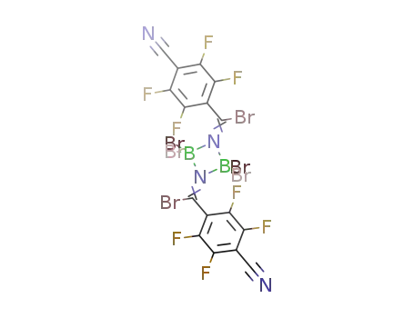 (Br2BNC(Br)C6F4CN)2