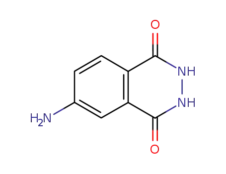 Molecular Structure of 3682-14-2 (4-Aminophthalhydrazide)