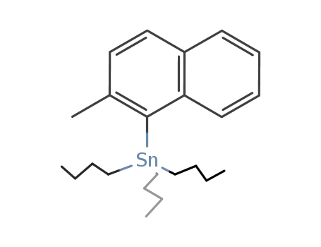 tri(n-butyl)(2-methyl-naphth-1-yl)stannane
