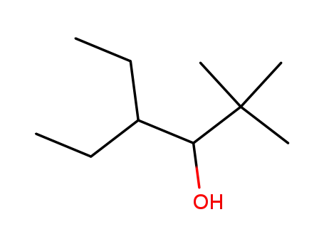 Molecular Structure of 66719-47-9 (2,2-dimethyl-4-ethyl-3-hexanol)