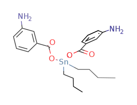 bis(m-aminobenzoato-O,O') di-n-butyltin(IV)