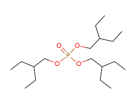 Molecular Structure of 3851-82-9 (1-Butanol, 2-ethyl-, phosphate (3:1))