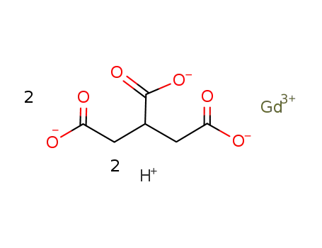 Gd(3+)*2H(1+)*2H2CCO2CHCO2CH2CO2(3-)=Gd(H2CCO2CHCO2CH2CO2H)2(1-)