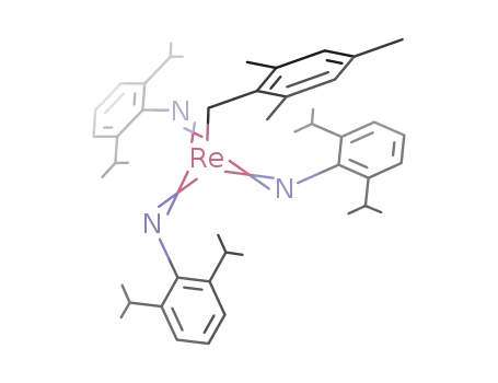 Re{NC6H3(CH(CH3)2)2}3(CH2C6H2(CH3)3)