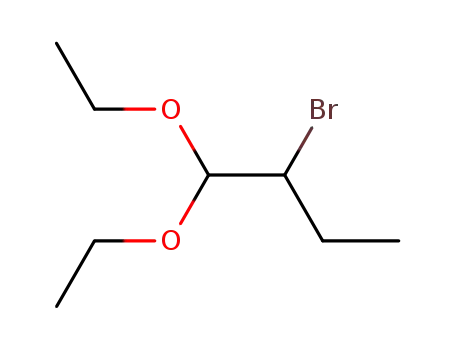 Molecular Structure of 3400-56-4 (Butane, 2-bromo-1,1-diethoxy-)