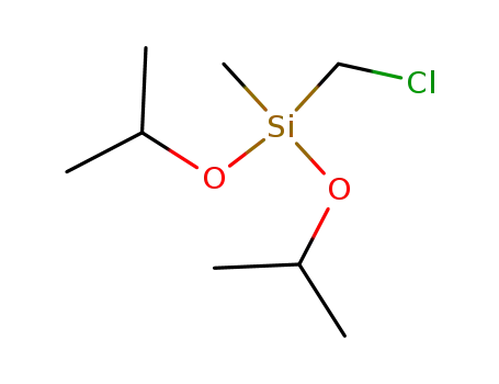 Molecular Structure of 2212-08-0 (chloromethylmethyldiisopropoxysilane)