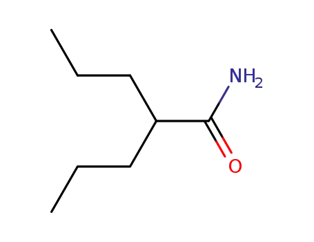 Molecular Structure of 2430-27-5 (2,2-DI-N-PROPYLACETAMIDE)