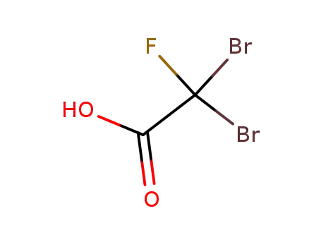 Molecular Structure of 353-99-1 (DIBROMOFLUOROACETIC ACID)
