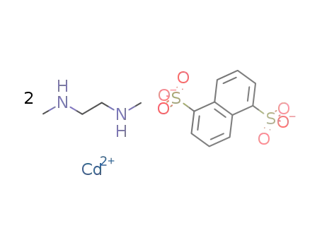 [Cd(N,N'-dimethylethylenediamine)2](1,5-naphthalenedisulfonate)